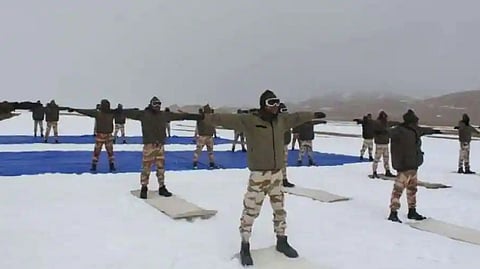 ITBP yoga