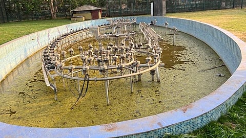 पालिकेच्या उद्यानात गैरसोय