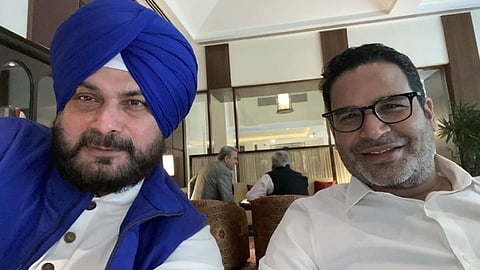 Sidhu Call Old Friend to Prashant Kishor