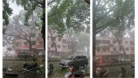 Storm and Rain in Baramati
