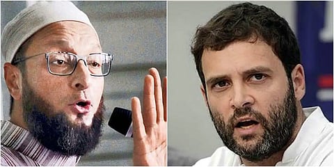 Asaduddin Owaisi and Rahul Gandhi