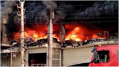 Delhi Mundka Fire