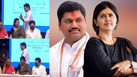 Pankaja and Dhananjay Munde