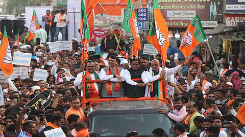 Jal Akrosh Morcha Of BJP In Aurangabad