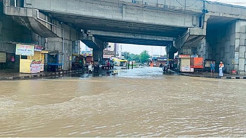 Ujjani highway bridge water problem inconvenience citizens rainy season
