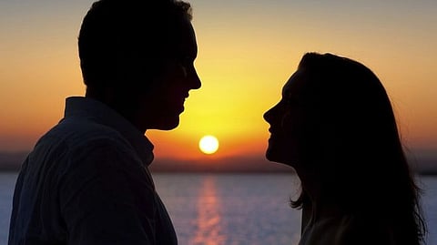 man woman