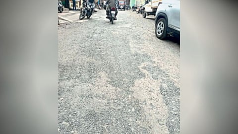 Mangrulpeer Municipal Council Construction Department bad road