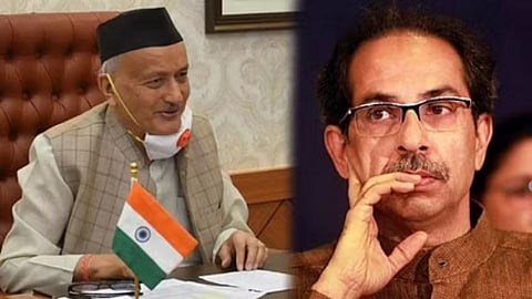 Uddhav Thackeray Bhagatsingh Koshyari