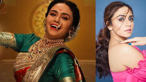 Actress Amruta shared a special Post for Prasad oak