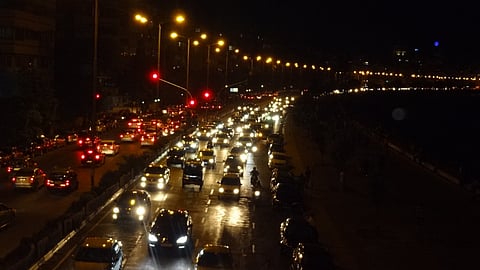 two hour no honking drive on mumbai roads today