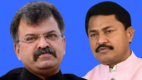 Jitendra Awhad and Nana Patole