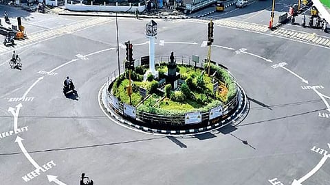 traffic square