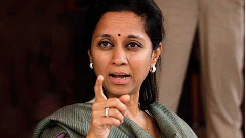 ncp supriya Sule reaction on abdul sattar offensive language maharashtra politics