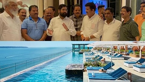 Shinde Group is goiung to stay in Taj Resort & Convention Centre, Goa