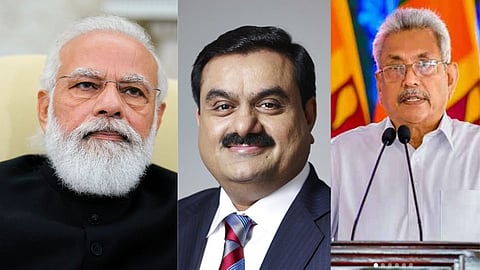 Narendra Modi, Gautam Adani And Gotabaya Rajapaksa