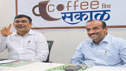 Speaking in ‘Coffee with Sakal'