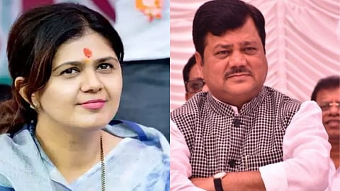 Pankaja Munde And Pravin Darekar