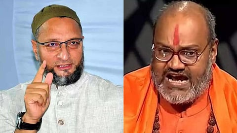 Asaduddin Owaisi Swami Yeti Narasimhanand