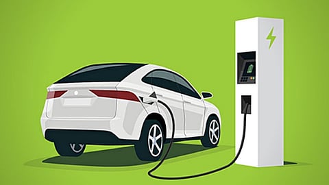 Electric vehicle charging station