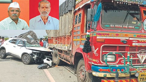 Car and Truck Accident