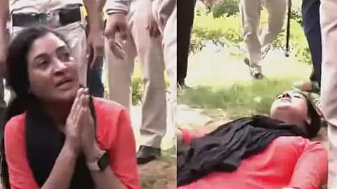 Alka Lamba riots against Agneepath and ED Enquiry