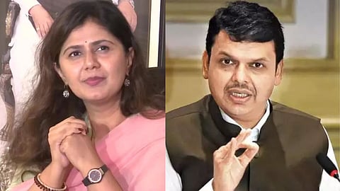 Pankaja Munde And Devendra Fadnavis