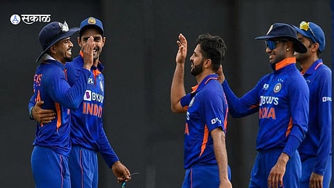 shikhar dhawan india first time clean sweep