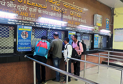 Passengers purchasing general tickets