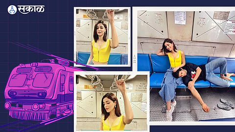 Liger stars Vijay Deverakonda and Ananya Panday travel in local train to beat the Mumbai