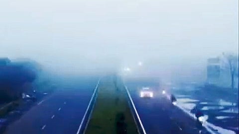 Fog in igatpuri