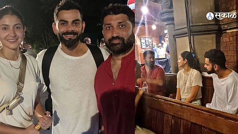kohli anushka sharma attend Krishna Das Kirtan In London Viral