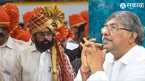 Chandrakant Patil Eknath Shinde