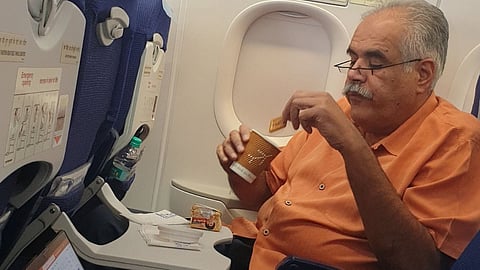 On IndiGo flight MD Rahul Bhatia's tea with Parle G biscuits