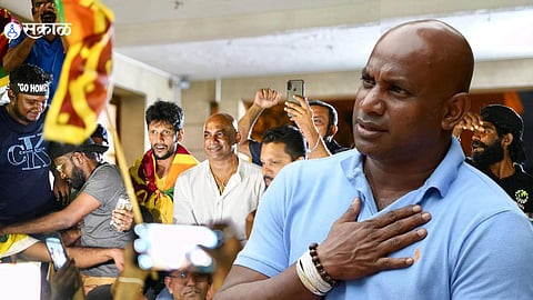 sri lanka in crisis cricketer sanath jayasuriya thanks india to help
