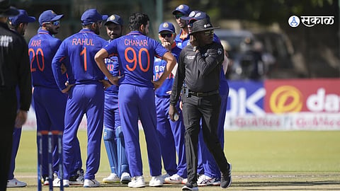 Deepak Chahar IND vs ZIM