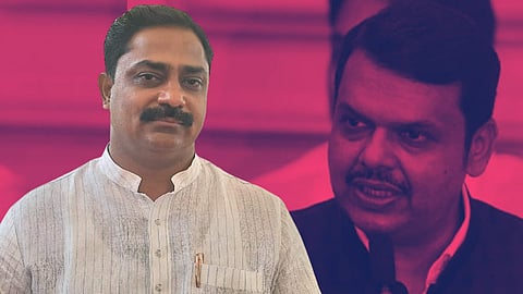 Congress MLA Sangram Thopte met BJP leader Devendra Fadnavis Maharashtra Politics