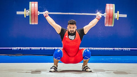 Weightlifter Vikas Thakur Won Silver Medal In 96 kg Weightlifting In Commonwealth Games 2022 Birmingham