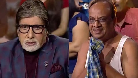 Kaun Banega Crorepati 14 contestant goes shirtless,amitabh bachchan shocked