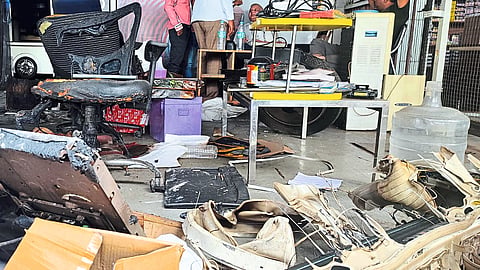 Fire damage