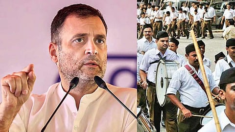 Rahul Gandhi And RSS