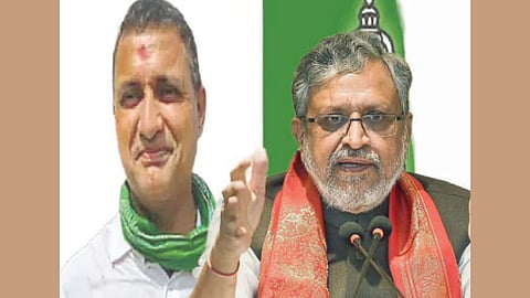 BJP demands resignation of Bihar minister Sudhakar Singh Rice scam