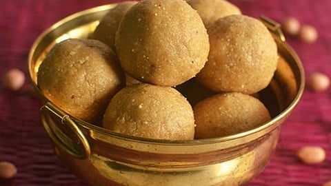 gul shengdana ladoo recipe in marath