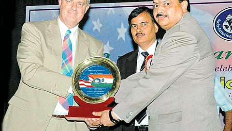 K C pandey Felicitation