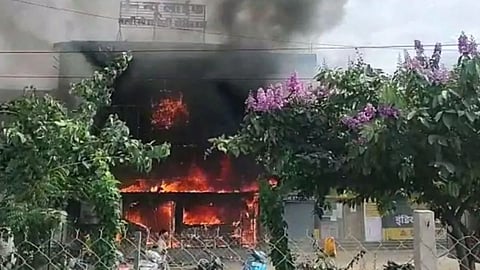 Fire in Hospital at madhya pradesh