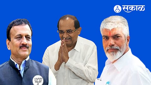 Radhakrishna vikhe patil, dada bhuse & girish mhajan Latest Marathi news