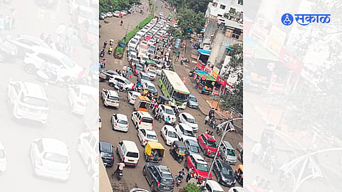 Traffic jam reference image