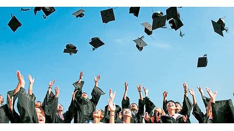 University Student celebration