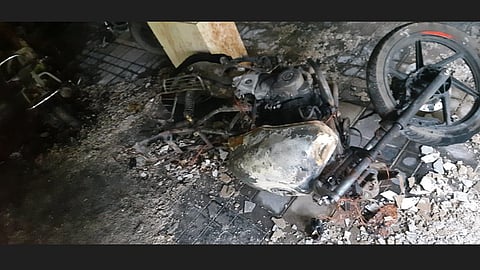 Vehicle Burnt