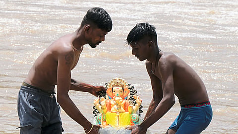 Ganesh Visarjan news