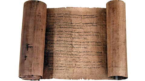 papyrus roll